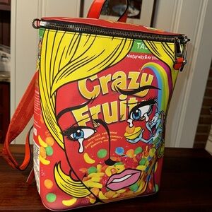 XXL Moschino Runway Crazy Fruit Backpack BAG Purse